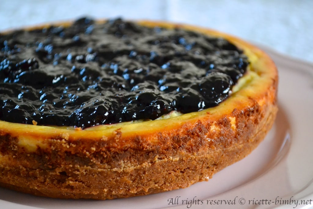 Cheesecake alla ricotta Bimby • Ricette Bimby