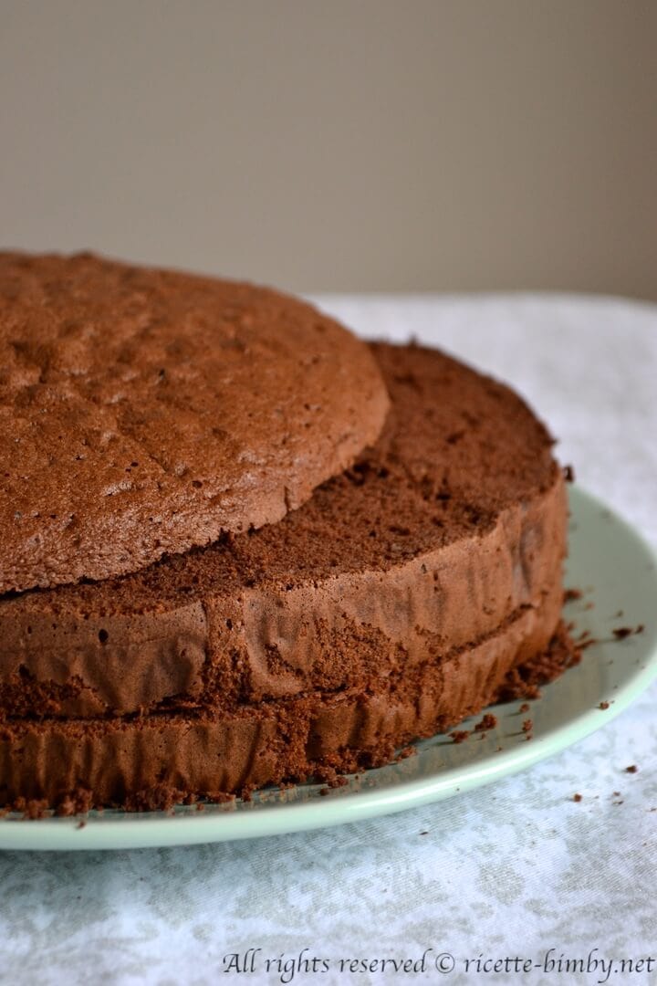 Pan di Spagna al cacao Bimby • Ricette Bimby