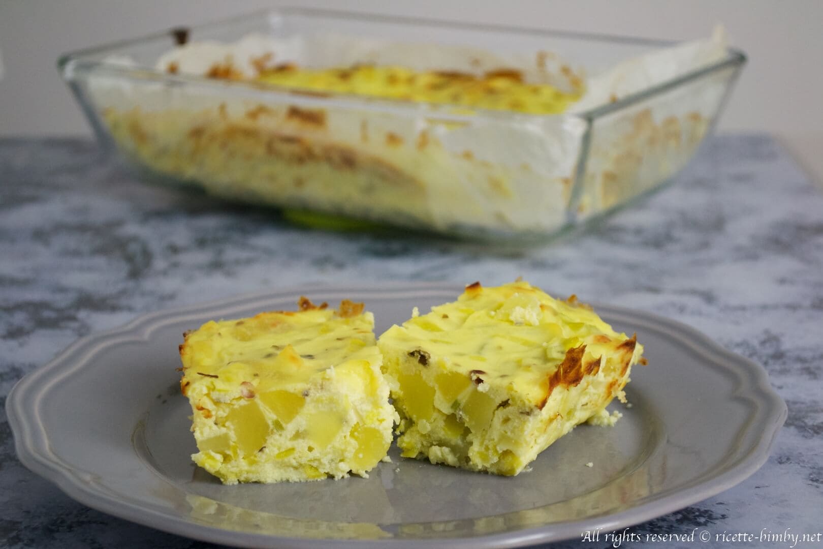 Sformato di patate e porri Bimby • Ricette Bimby